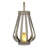 Solar Decorative Plastic Lantern w/ LED Light
