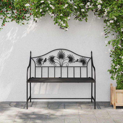 Steel Outdoor Bench