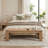 Abagail Ronny Solid Acacia Wood Bench