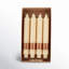 Grecian Collenette Unscented Taper Candle-52286245-52286243