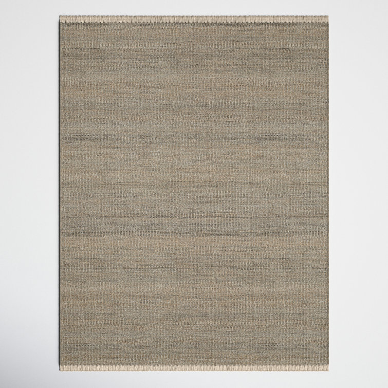 Cassandra Handmadewoven Area Rug in Gray