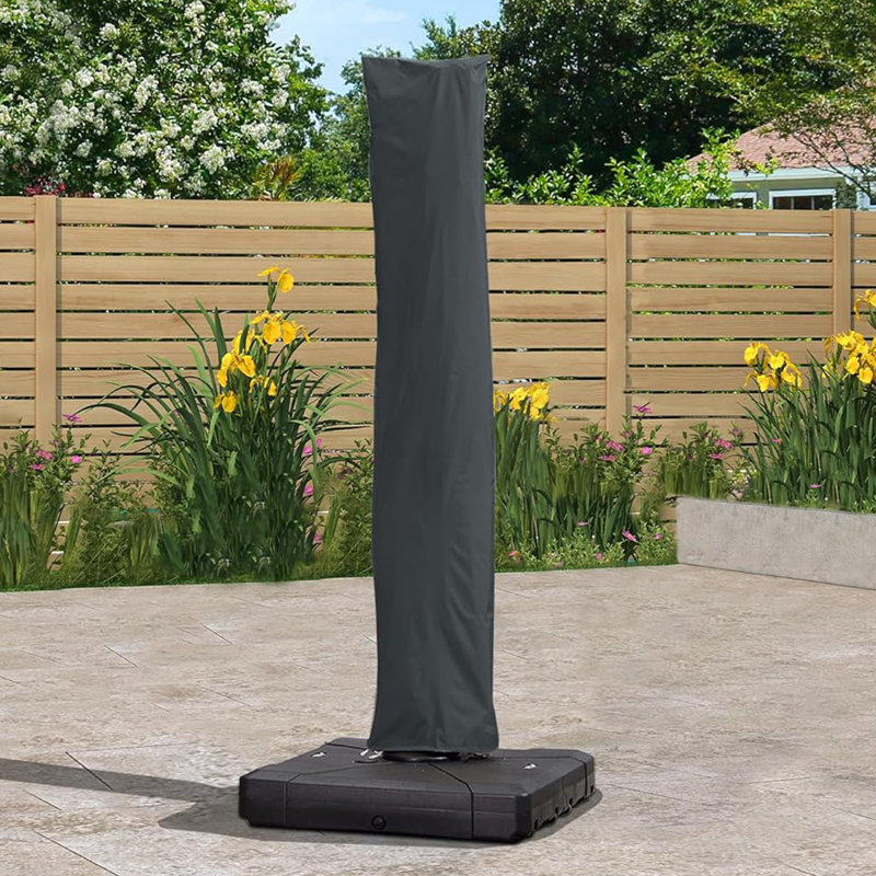 Housse de parasol de porte-parapluie Cantilever, Gris