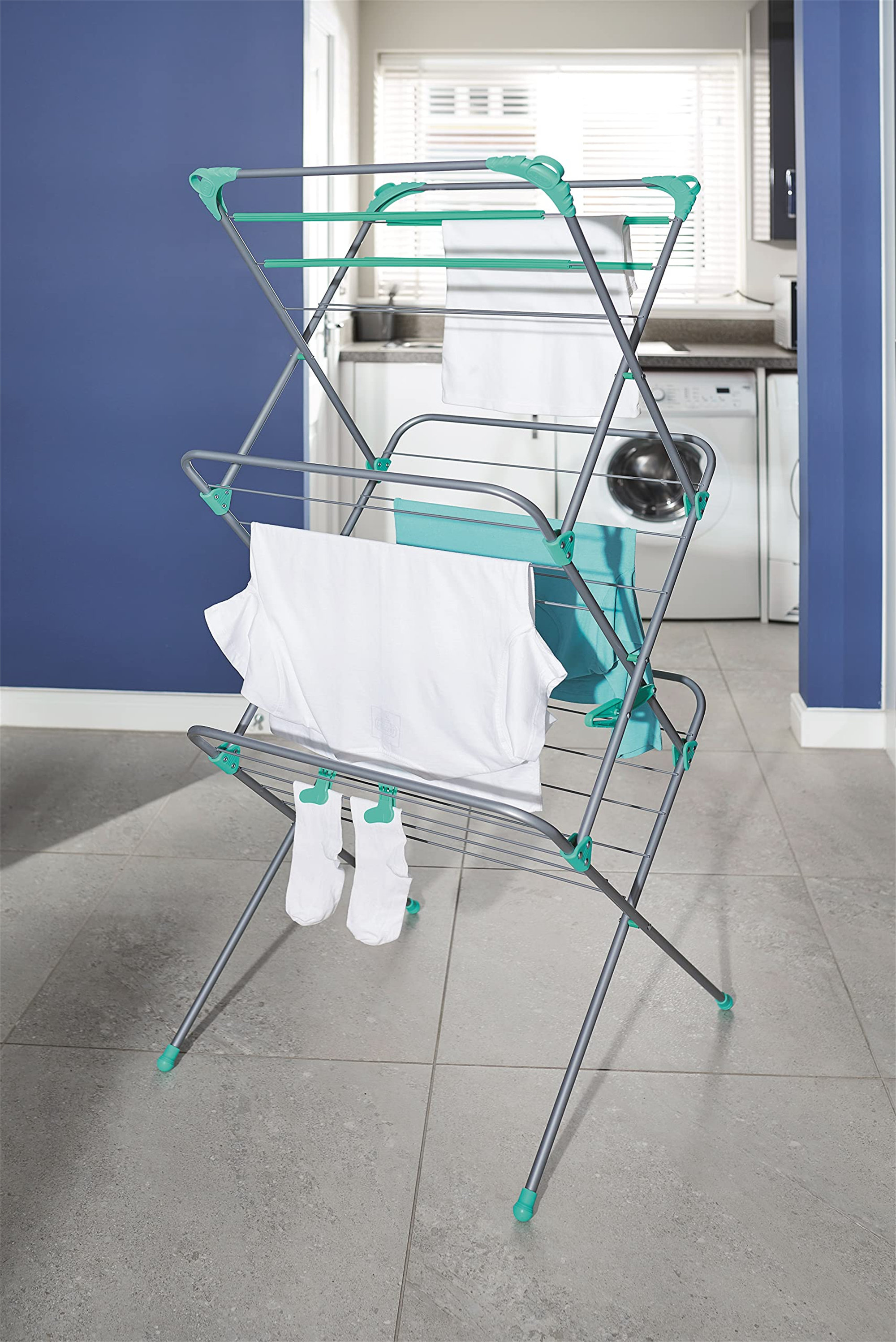 Rebrilliant Stainless Steel Foldable Accordion Drying Rack