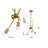 Kinlaw 3-Light Modern Sputnik Wall Sconce-29552779