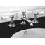Connaught White Lever Widespread Bathroom Faucet-32123860