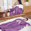 Jeté portable chauffant, châle poncho chauffant avec poches-115311588-126129591