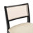 Demetruis 20''W Coastal Solid Wood Dining Chair With Rattan Backrest-2103578747