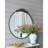 36" X 39" Classic Design Mirror With Round Shape And Baroque Inspired Frame For Bathroom, Entryway Console Lean Against Wall-283862678-283862673