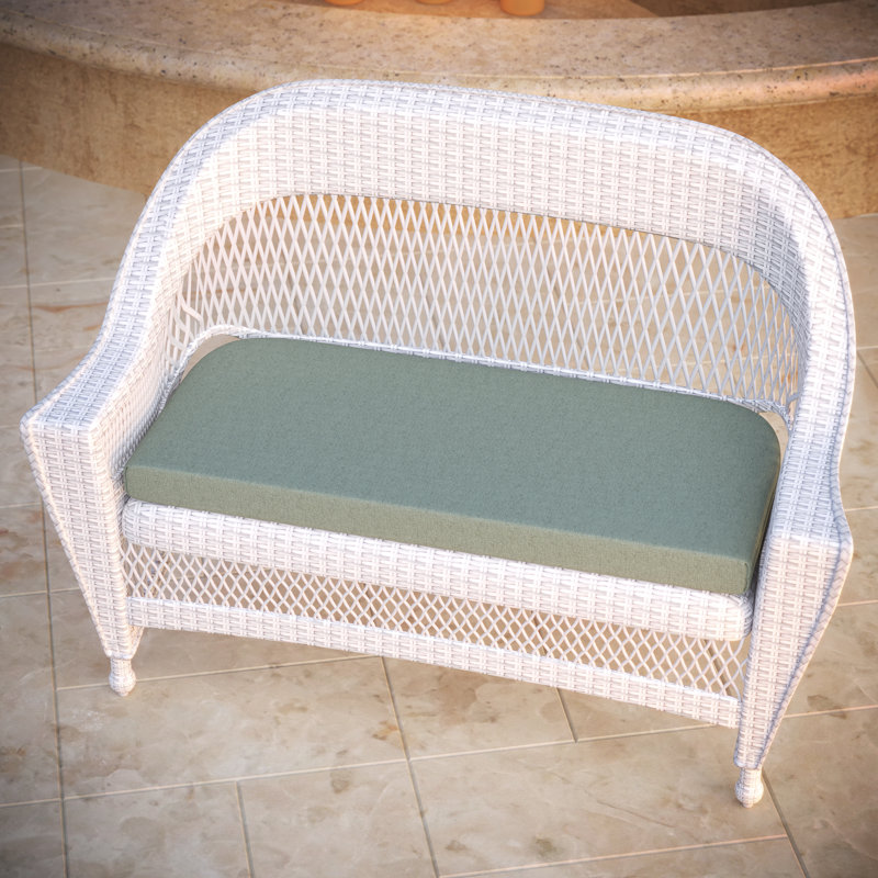 Coussin de banc d'extérieur 3 po Sunbrella®, Toile spa Sunbrella®