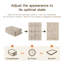 Tapis oriental beige avec envers antidérapant Vesper-466241590-466241594