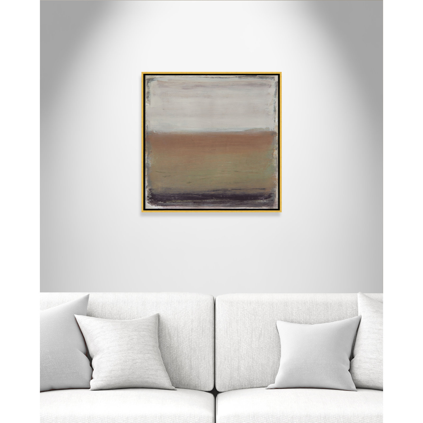Alana "Arizona" Print by Filippo Ioco, 25.5" H x 25.5" W, Gold