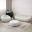 Ensemble de salon rembourré 3 pièces avec repose-pieds Kayi-112475110
