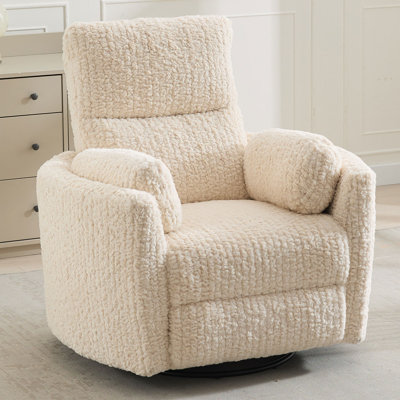 Power Recliner Glider Chair With Type-c Port For Living Room by Latitude Run