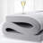 Mattress Topper Queen, 2 Inch Gel Memory Foam - Cooling &amp; Pressure Relief | Slate Gray | Polyurethane-279540916-279540914