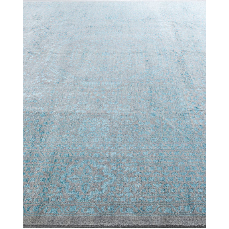 Overdyed One-of-a-Kind 9' 0" X 12' 0" Hand Knotted Area Rug