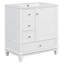 Meuble-lavabo 30 po avec lavabo, une porte avec tablette et trois tiroirs, porte à fermeture en douceur-1679463156