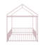 Structure de lit en métal avec clôture-1325924124