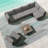 7 pieces Sectional Seating Group with Cushions-933396369-933396367
