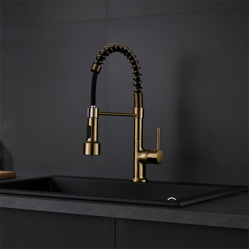 AWZTOO Pull Down Kitchen Faucet