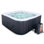 Spa CQYG, spa gonflable portable, spa extérieur pour 2 à 6 personnes avec jets de bulles et pompe chauffante, filtre