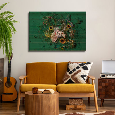 Impression d'art mural en bois - «True Expectations» par Teis Albers