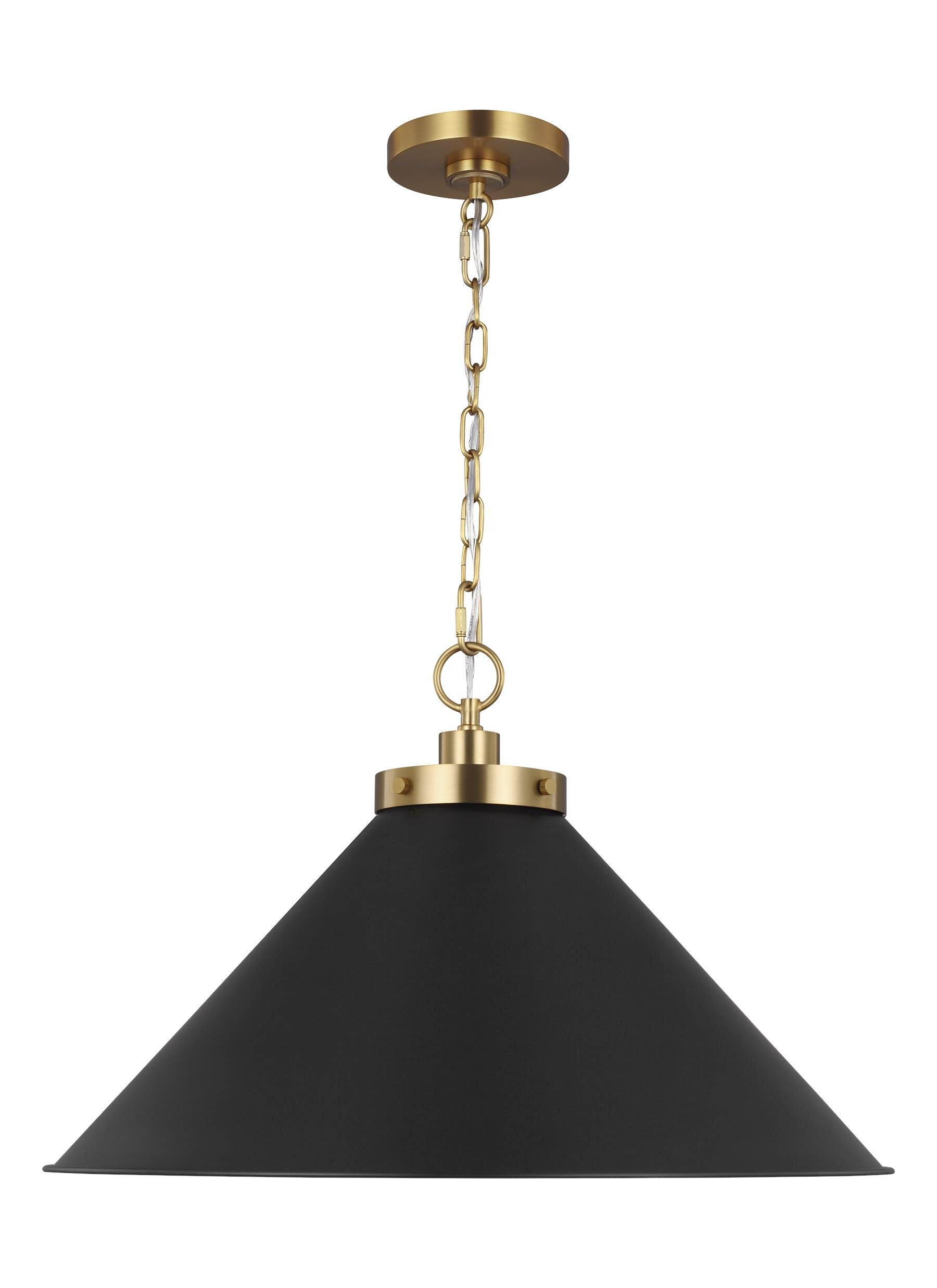 Visual Comfort Studio Wellfleet 1 - Light Single Cone Pendant by ...