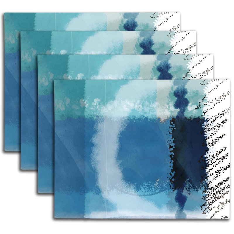 Napperon abstrait en polyester