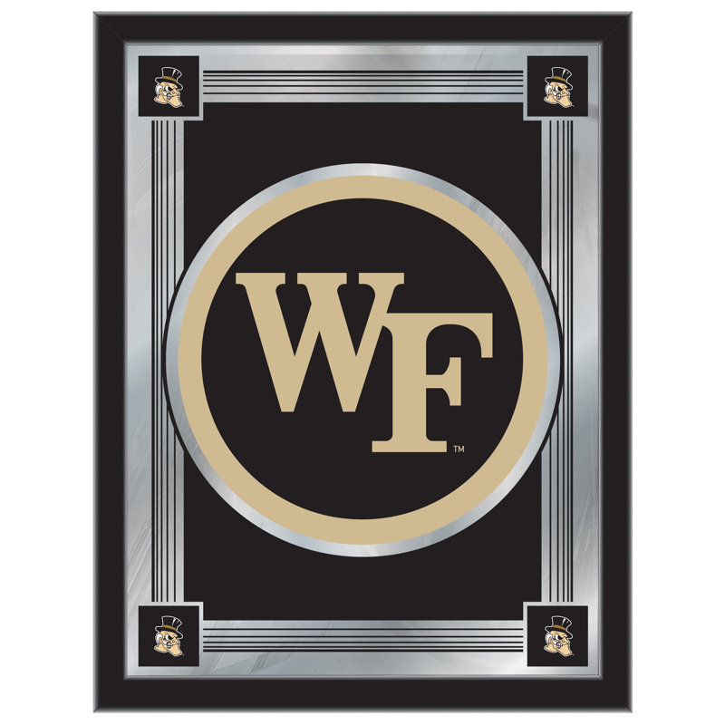 NCAA Logo Mirror, impression encadrée, Wake Forest