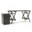 Niyah 2 Piece Writing Desk Office Set