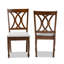 Side chair Set of Solid Wood