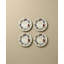 Winter Greetings Salad Plates, Set Of 4