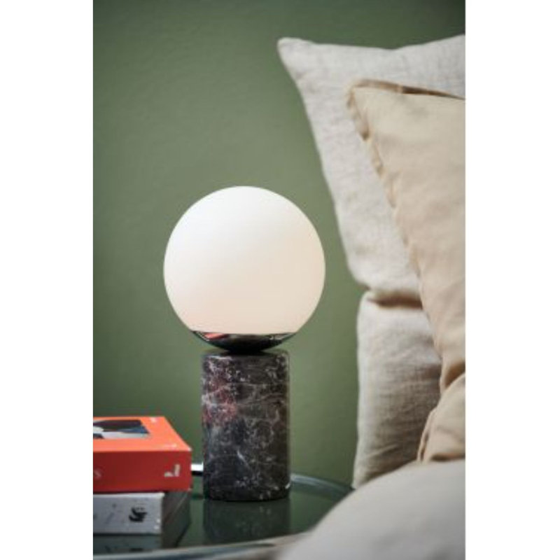 Lilly Marble Novelty Lamp, Grey, Grey