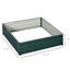 Lit de jardin surélevé en métal 4 'X, pot pour légumes, galvanisé, solide et stable