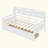 Daybed, Wood Slat Support, With Bedside Shelves And Two Drawers-640682258-640682259