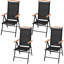 Inge 4 - Person Patio Dining Set with Square Table