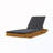 Patio Chaise Lounge with 2-Fold Cushion-739987752