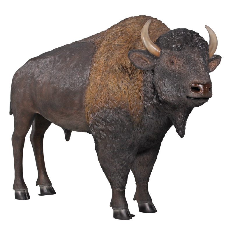 Large Scale Buffalo of the Great Plains Statue