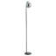 Hartmut 153cm Matt Black Arched Floor Lamp
