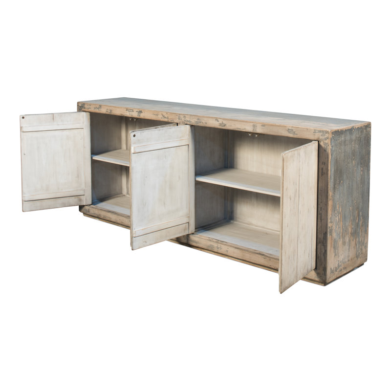 Monango 90'' W Solid Wood Sideboard