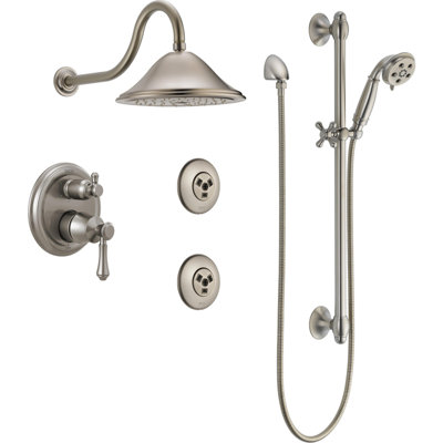 Cassidy 17 Series Volume Complete Shower System with Rough-in Valve