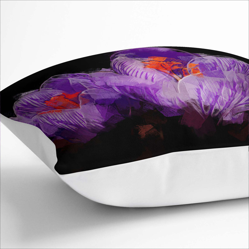 Square Throw Cushion, 40cm H x 40cm W x 15cm D, White