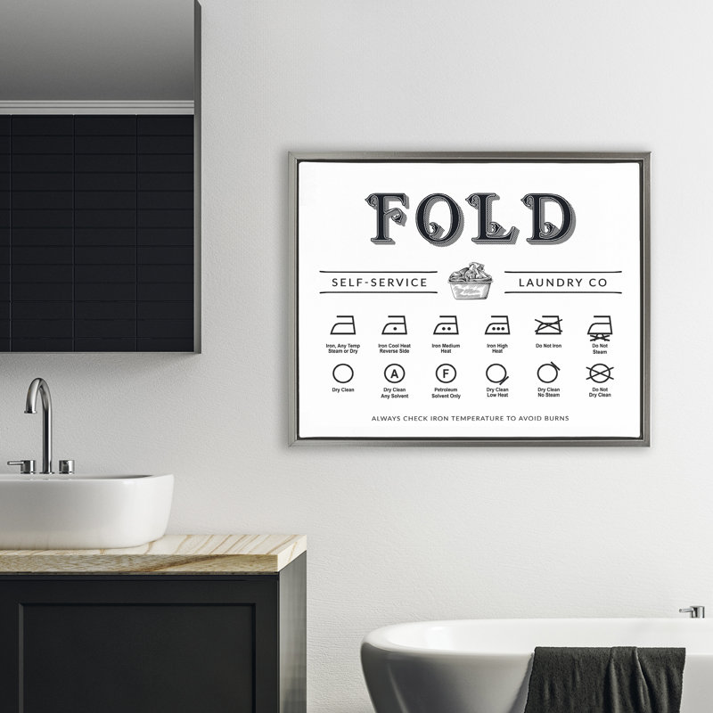 Cadre flottant Fold & Iron, Cadre flottant gris lustré, H 25 po x l 31 po
