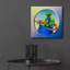  «Lara and Barley Sugar» par Valery Vecu Quitard, art mural en verre acrylique, 24 po x 24 po-1926704176