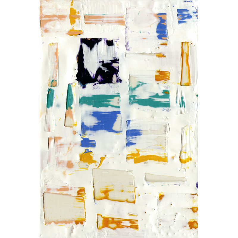 Basket Weave I by Alicia Ludwig - Wrapped Canvas Painting, 91cm H x 61cm W