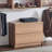 Devi Oak Wall Mounted Wood Closet System-1924130004