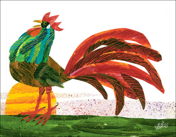 Art sur toile coq Mcknight