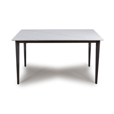 Buisan Stone Top Metal Base Dining Table