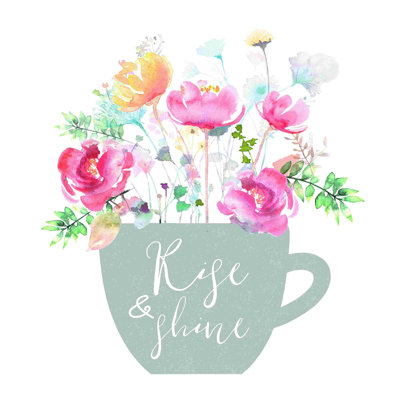 " Rise And Shine Bouquet Cup "