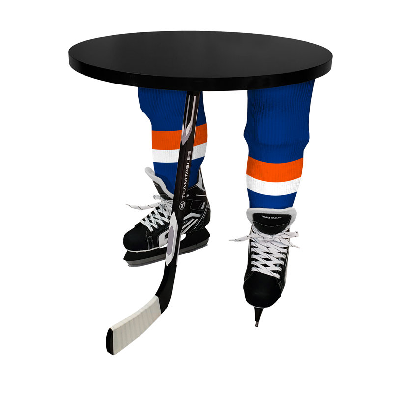Table de bout à 3 pieds, Noir, Noir, Islanders de New York