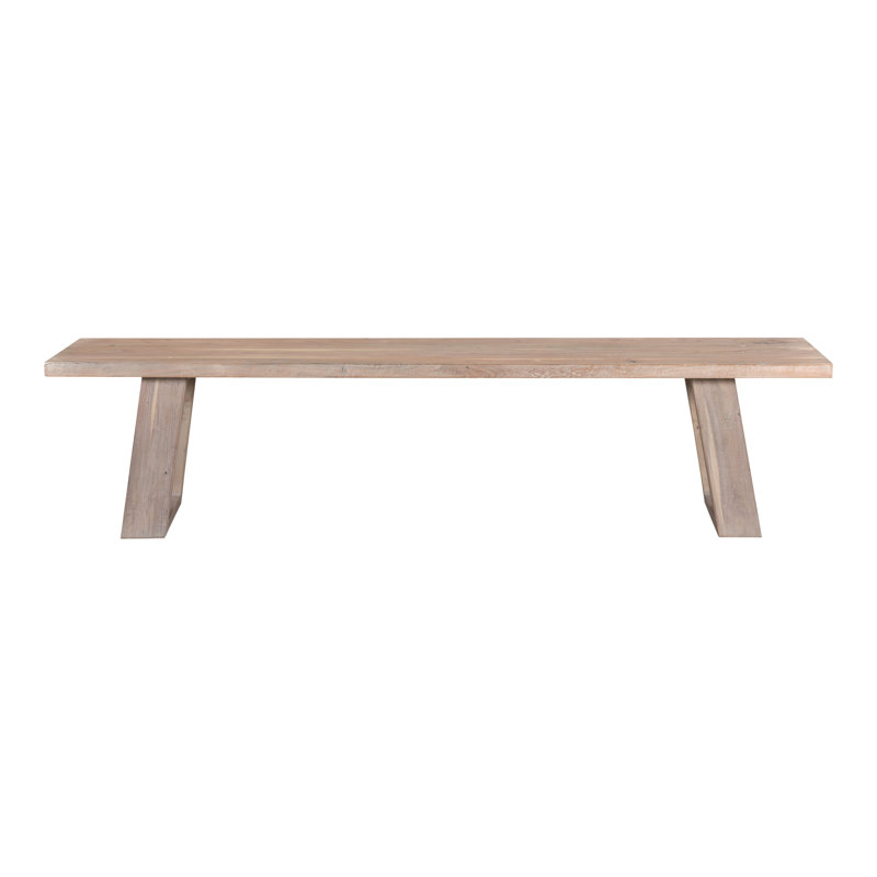 Banc en bois massif Mathias